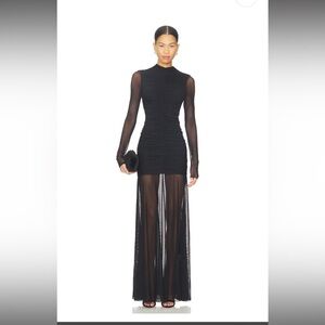 Favorite Daughter Black Long Sleeve Dress size Small